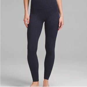 Lululemon micro houndstooth align high rise leggings 25 inch